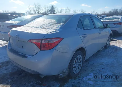 2018 Toyota Corolla Le from USA, damaged, VIN 2T1BURHE6JC001680